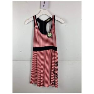 Anthropologie Eva Franco Red Sleeveless Mini Dress